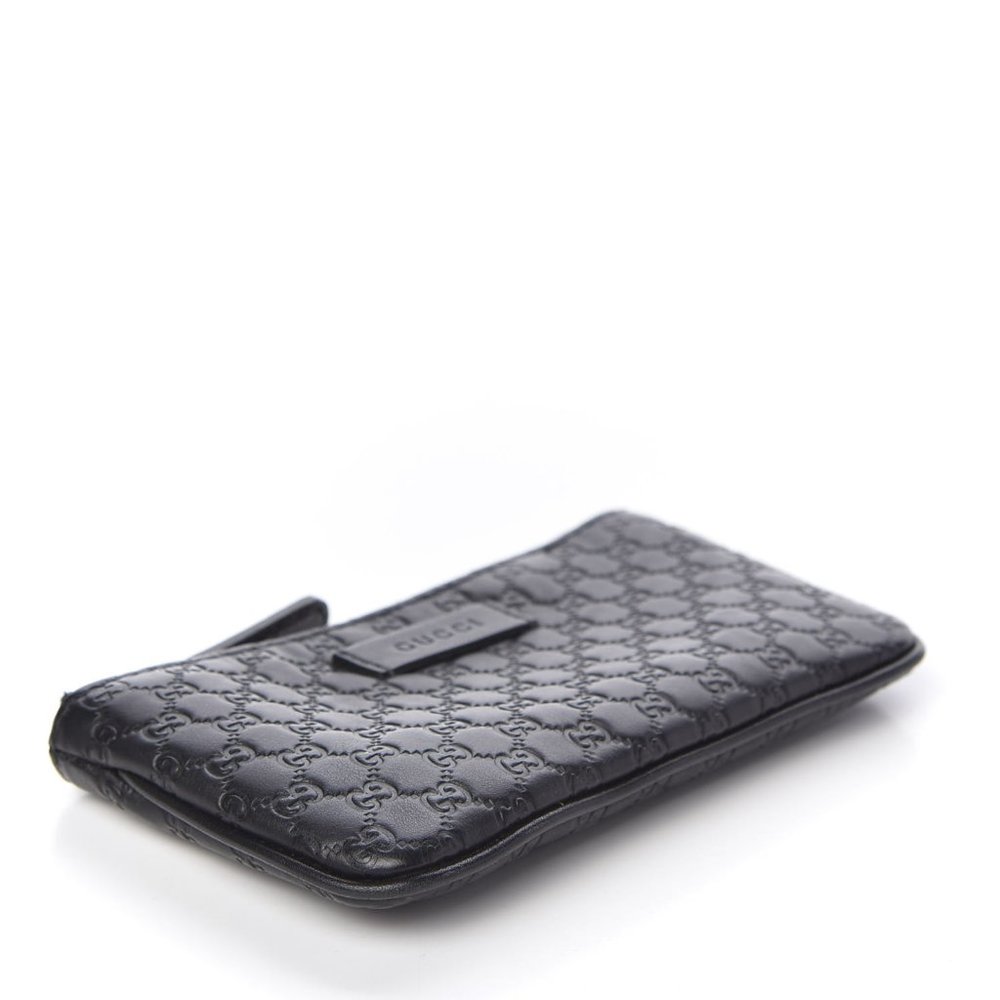 Gucci Microguccissima Key Chain Coin Pouch Black NEW IN BOX - Picture 5 of 15